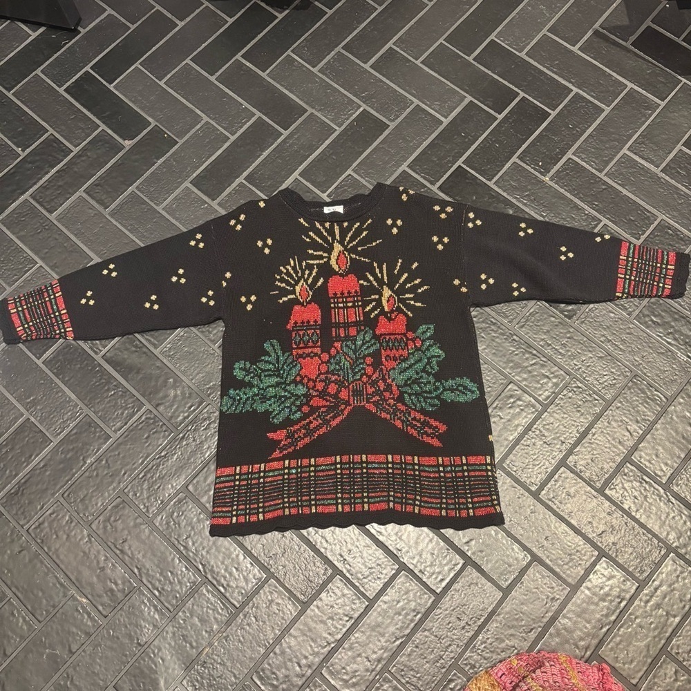 🎄 Vintage NutCracker Christmas Sweater (Made in USA) - Picture 3 of 5